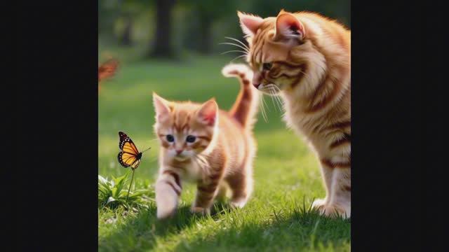 Котята 🐱 День в парке — Полная история