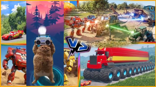 Сможет ли Маккуин спастись от этого монстра ЭПИЧНАЯ ПОГОЙКА