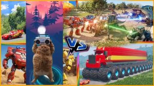 Сможет ли Маккуин спастись от этого монстра ЭПИЧНАЯ ПОГОЙКА