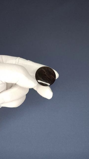 Пуговицы темно-коричневые (размер № 48), Артикул 00480