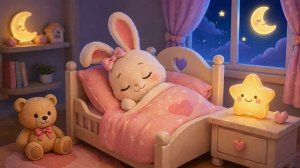 Колыбельная для малышей — зайчик спит под одеялом | музыка для сна для детей