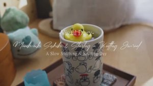 Kiko Sabi Визуальный дневник 113  Счастливая кошка Сасико и журнал для начинающих вязальщиц