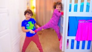 Аминка НЕ ХОЧЕТ делиться КРОВАТЬЮ! Камиль в ЯРОСТИ!