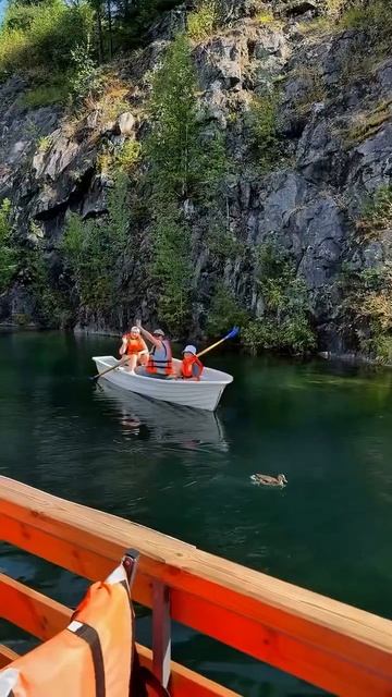 Горный парк Рускеала в Карелии