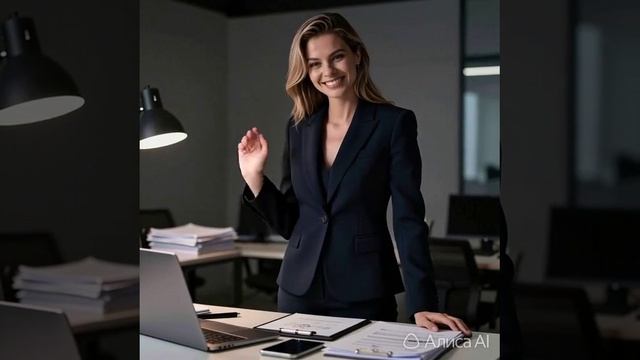 АЛИСА - референтом впервые официально согласилась быть