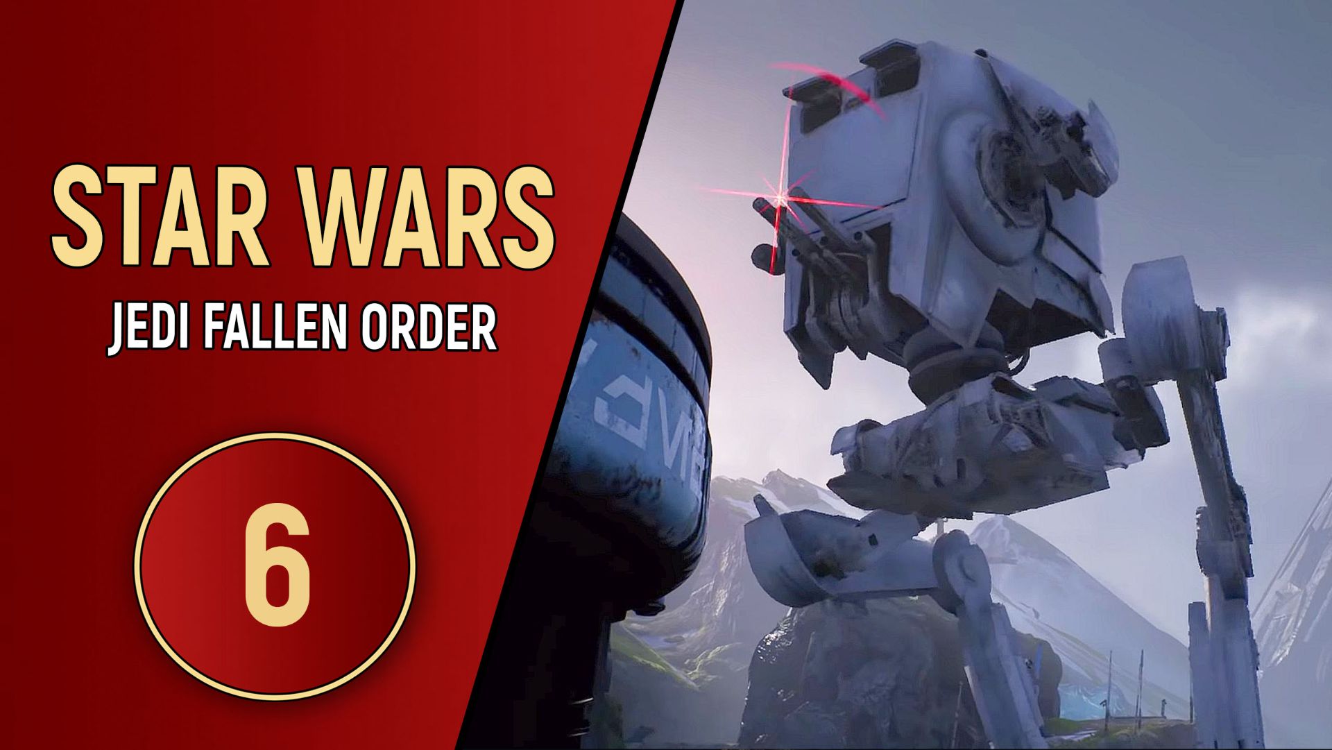 STAR WARS JEDI THE FALLEN ORDER - ЧАСТЬ 6 - AT-ST