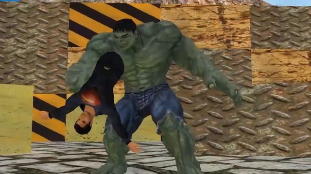 Железный человек против Тора против Капитана Америки против Халка против Капитана Марвел против Бэтм