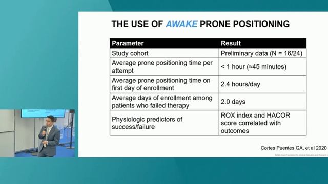 AWAKE PRONE POSITIONING