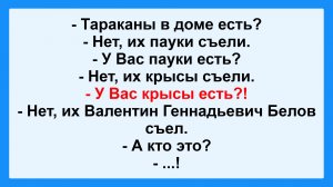 Тараканы в доме есть? Подборка Пикантных, Остреньких, Жизненных Анекдотов! Юмор! Смех! Позитив!