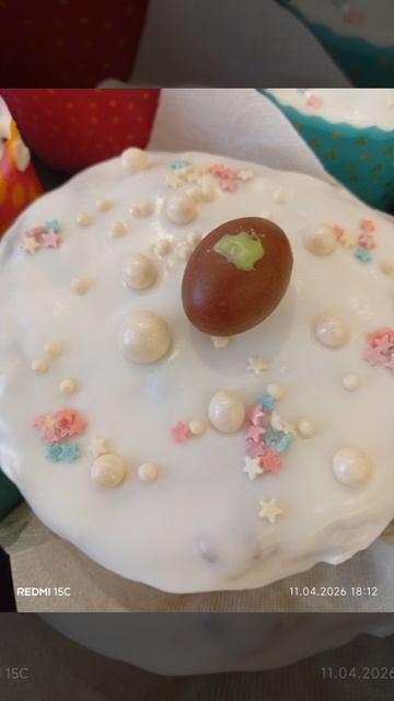 Наши куличи из печи