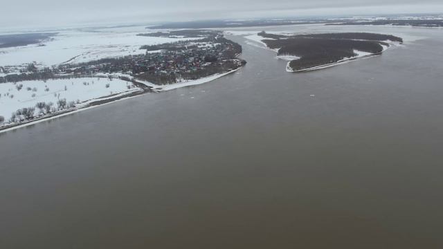 Река Обь Старовартовск. 25.04.2026 год.