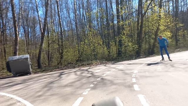 Лыжероллерная тренировка 25.04.26 ч.2