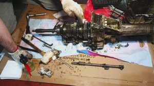 Ремонт КПП ГАЗ ЗМЗ 406 - ч2