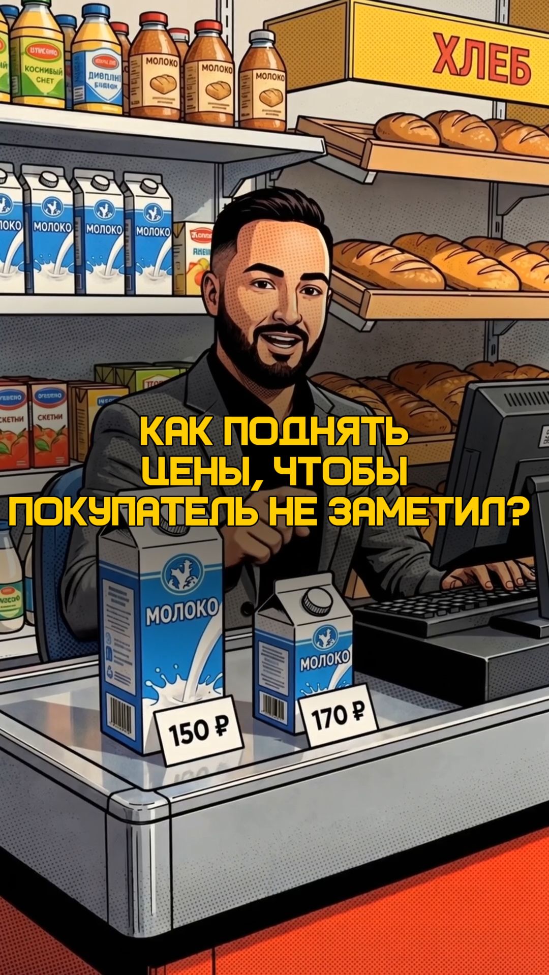 Как поднять цены, чтобы покупатель не заметил?