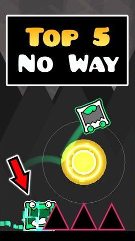 Top 5 No Way | Geometry dash 2.2 Топ-5 самых неудачных вариантов | Geometry Dash 2.2
