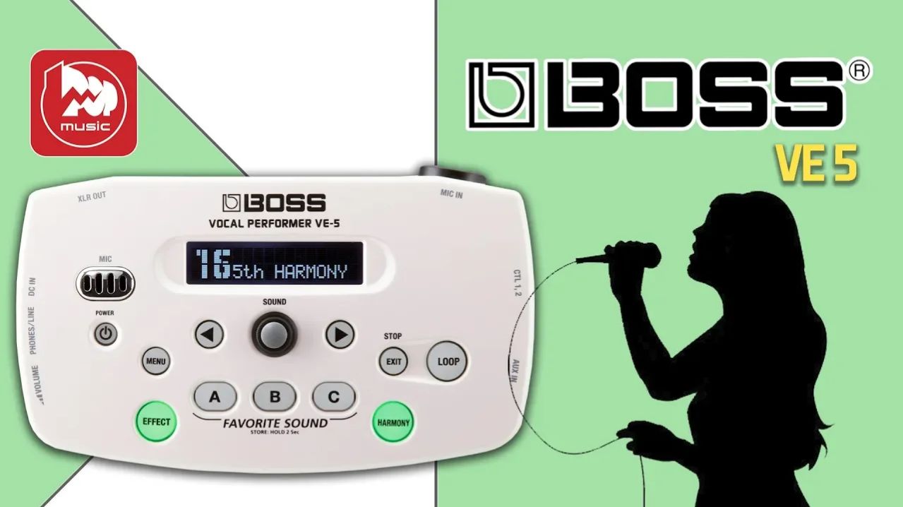 Вокальный процессор Boss VE-5 Vocal Performer