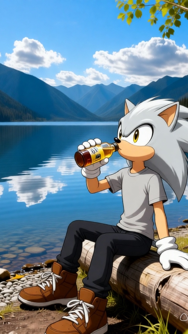 Тандер на берегу озера Байкал.