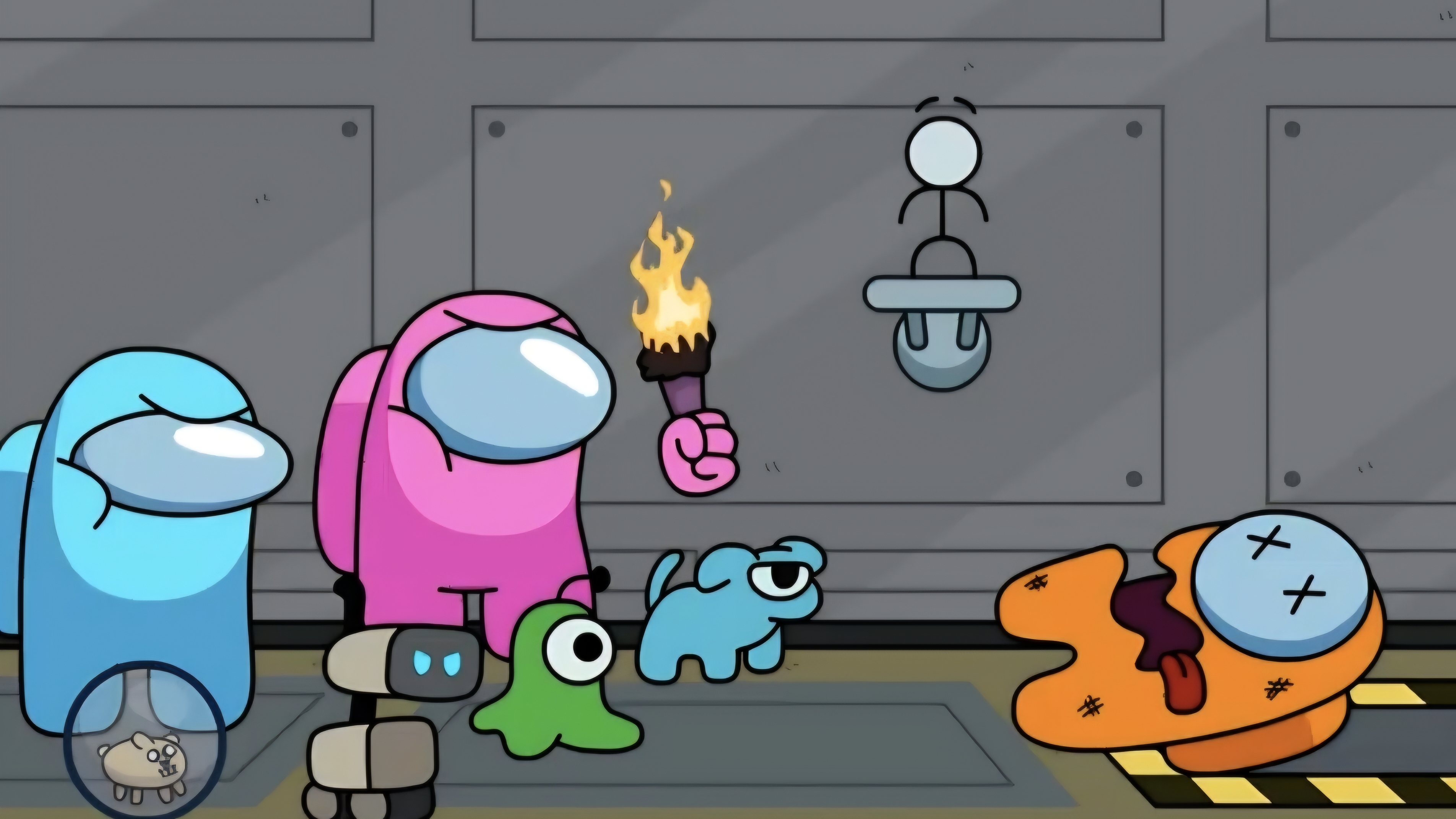 МУЛЬТИК ДЛЯ ДЕТЕЙ ПРО АМОНГ АС И ЖИВОТНЫХ. МУЛЬТФИЛЬМЫ ДЛЯ ДЕВОЧЕК И МАЛЬЧИКОВ.