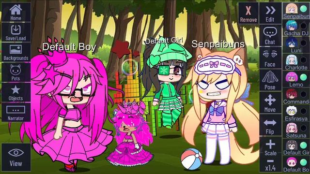 1 серия приключения с мамой в gacha life