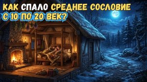 Как менялся сон горожан сквозь эпохи🌛Лекция для сна