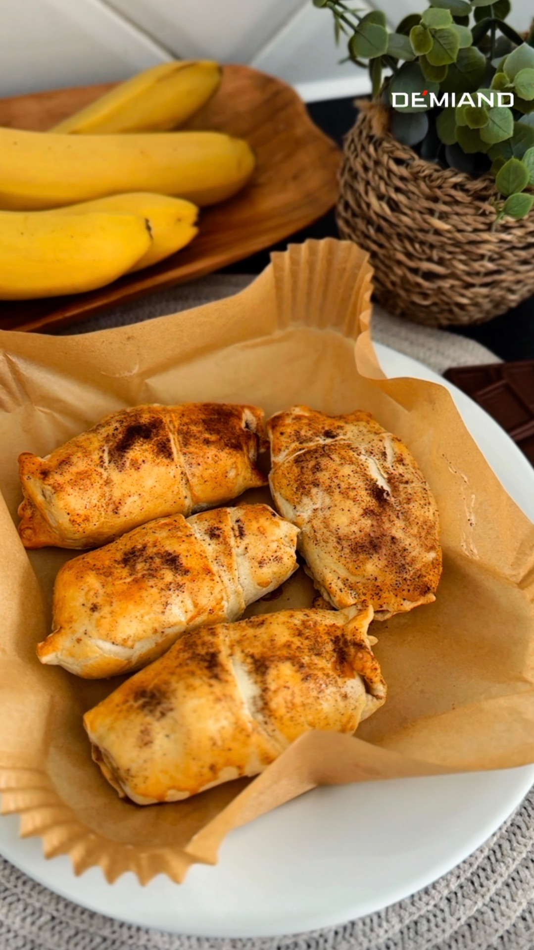 Бананово-шоколадный десерт