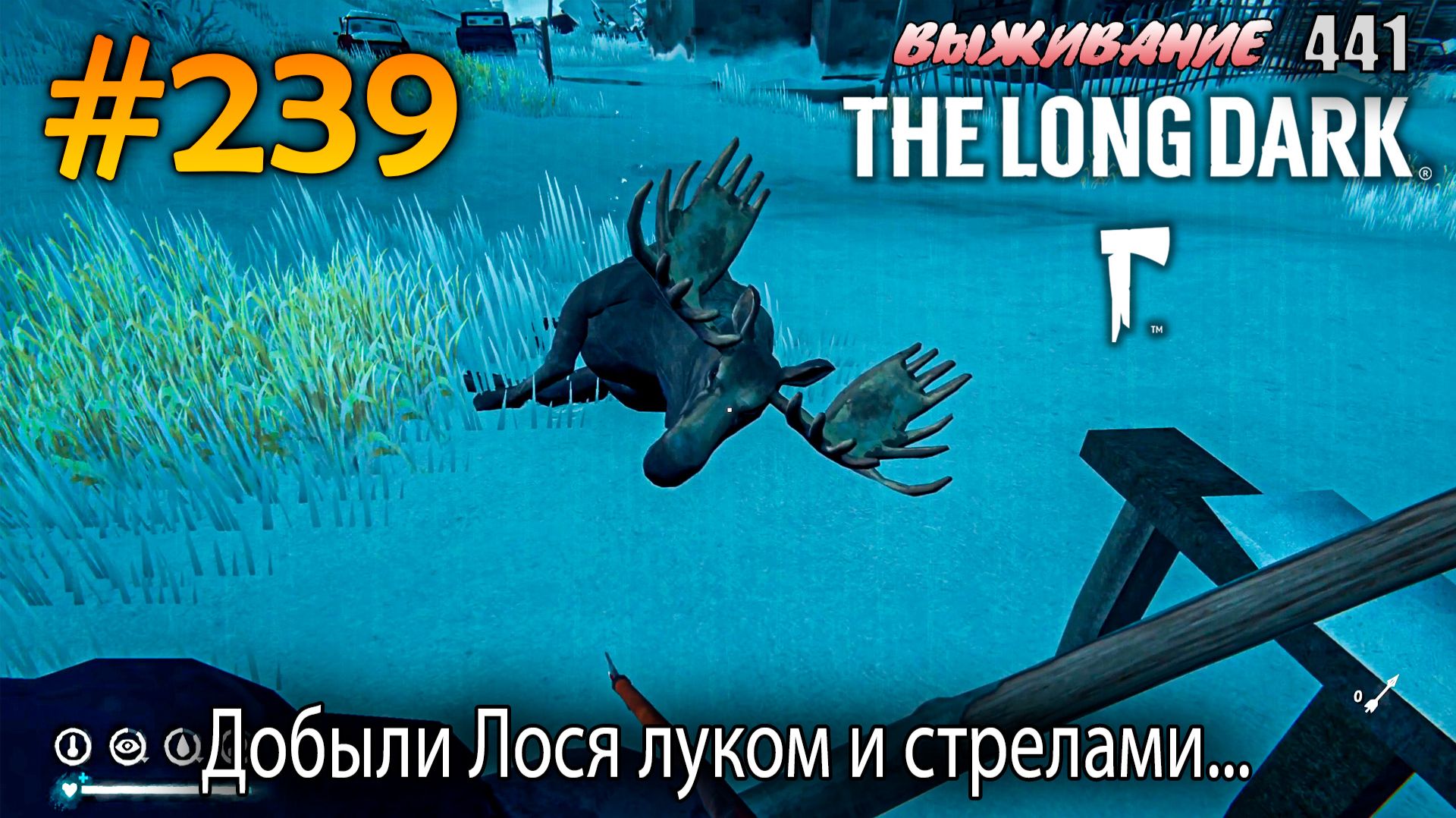 Добыли лося луком и стрелами | The Long Dark #239