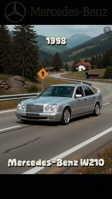 Mercedes-Benz E-class Эволюция (1953-2023)