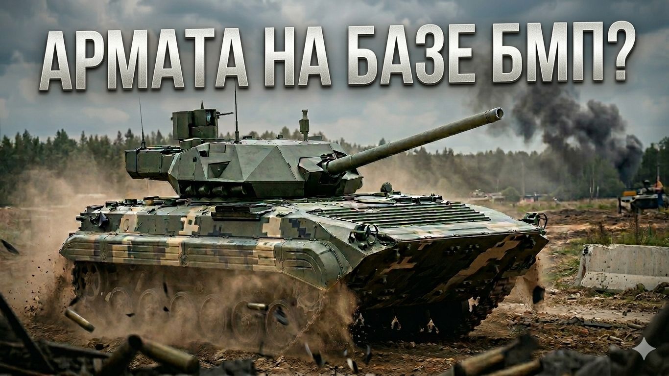 🍿 БМП с башней танка Армата Т-14 России