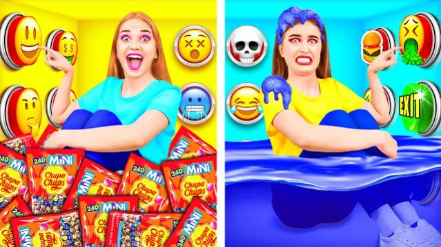 1000 Загадочных Кнопок и Только Одна Тебя Спасет  Крутые Творческие Лайфхаки