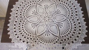 САЛФЕТКА «СЕРЕБРИСТЫЙ ИНЕЙ». ЧАСТЬ 3