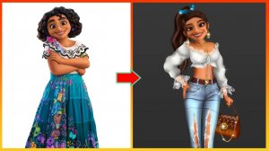 ШОКИРУЮЩИЕ новые образы Мирабель Мадригаль - Раскраска для детей