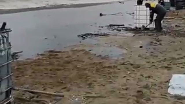 Туапсе - кадры работы после катастрофического пожара.