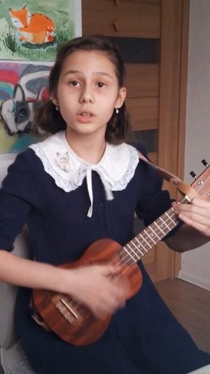 Шубаева Алиса, «У солдата выходной», вокально-инструментальное исполнение, 9 лет .mp4