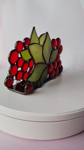 салфетница красный виноград