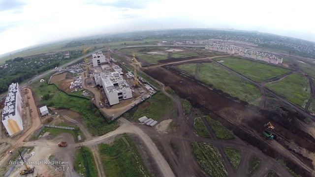 Строительство школы и домов 9 лет назад - Кошелев Парк /июль 2017 г/ Волжский р-н / Самара / Russiaр