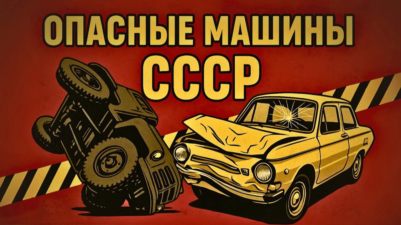 Топ 5 Самых опасных автомобилей СССР