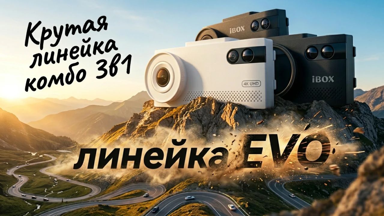 Крутая линейка комбо-устройств: iBOX EVO смотреть онлайн