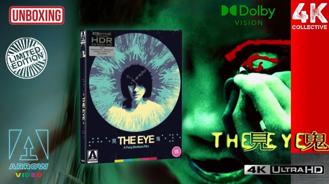 Распаковка Blu-ray диска The Eye 4K UltraHD от Arrow Video Limited Edition