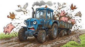 Blue Tractor