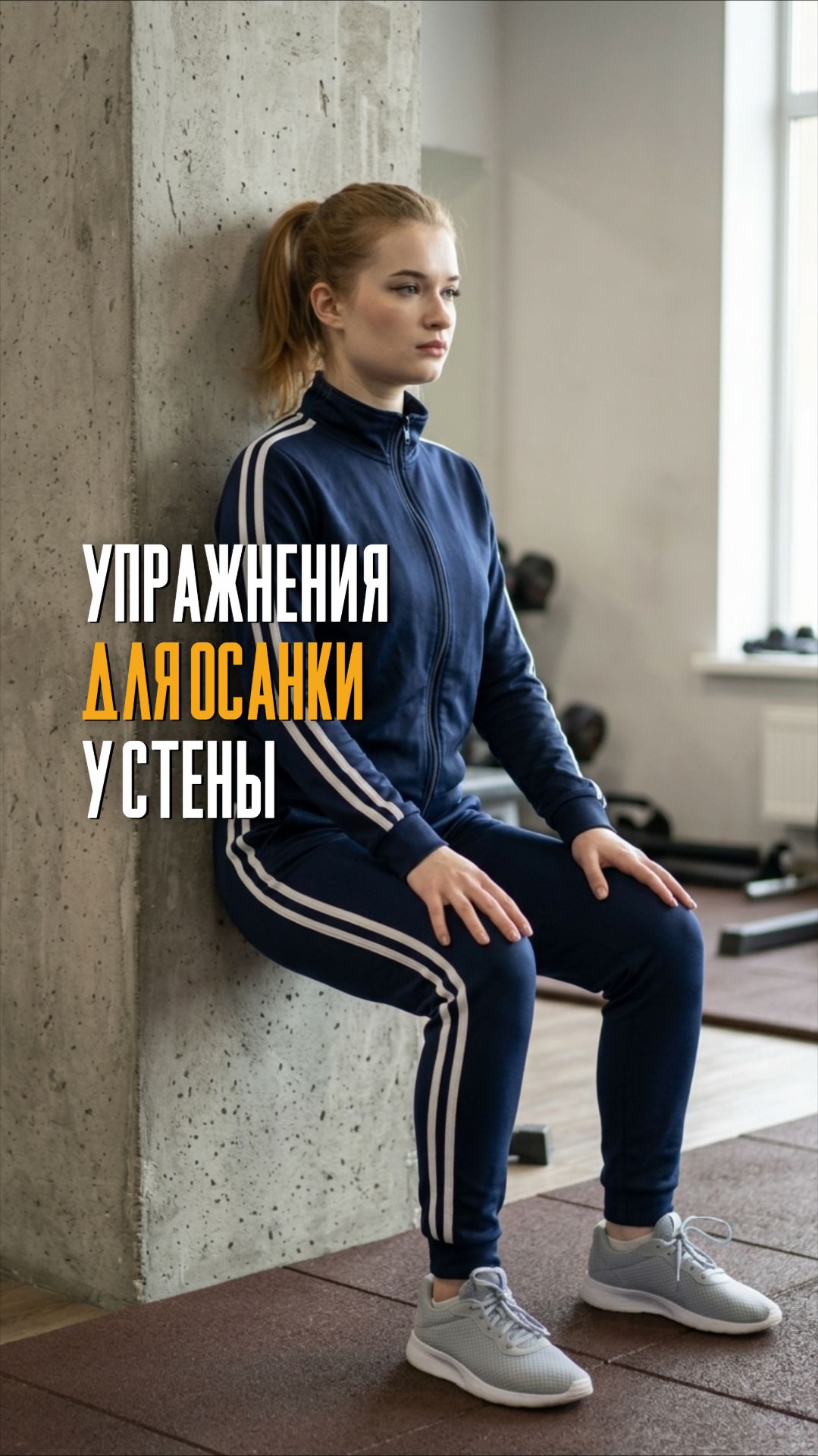3 упражнения для осанки у стены