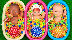 АСМР ПУПСЫ 💓ПУПСЫ В ВАННОЧКАХ 💓 РАСПАКОВКА ПУПСОВ 💓 АСМР Видео