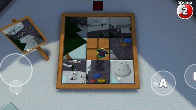 Зимний биом все стикеры и сундуки и бос