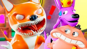 КИТТИЗАВР СОШЁЛ С УМА!   Garten of Ban Ban 4 - Анимации на русском