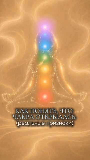 Как понять, что чакра открылась (реальные признаки)