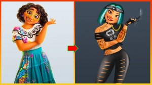 ВЫ НЕ УЗНАЕТЕ ЕЁ! 😱 Мирабель - Раскраска для детей