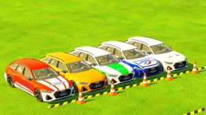 ТРАНСПОРТИРОВКА ПОЛИЦЕЙСКИЙ АУДИ НА НОВЫХ ГРУЗОВИКАХ МАН В ФАРМИНГ СИМУЛЯТОР 2022 (Часть 2)