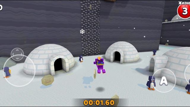 как надо быстро собирать пазл в снежной долине в супер медведе😀