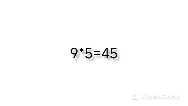 таблица умножения на 9