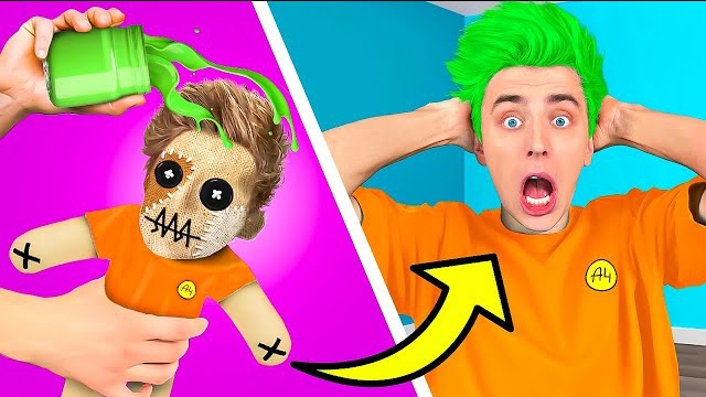 КУКЛА ВУДУ ВЛАДА А4 ! Видео Влада Бумага а4 А 4 Bumaga