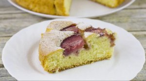 Пирог с клубникой  простой рецепт - вкусный результат! Клубничный пирог в духовке.